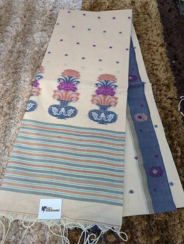 Pure Bengal Cotton  - Papaya Whip