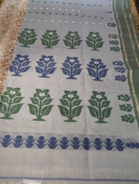 Pure Bengal Cotton  - Gray