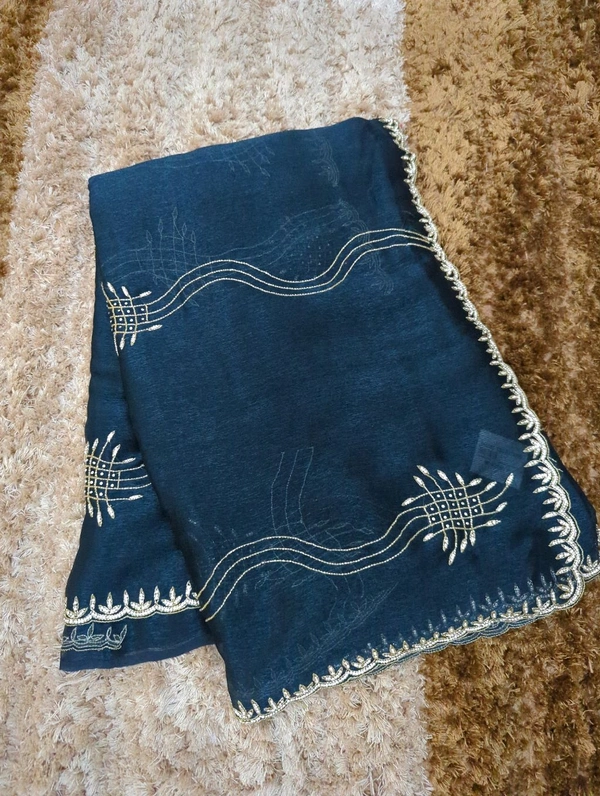 Designer Hand Work Saree - Cyprus