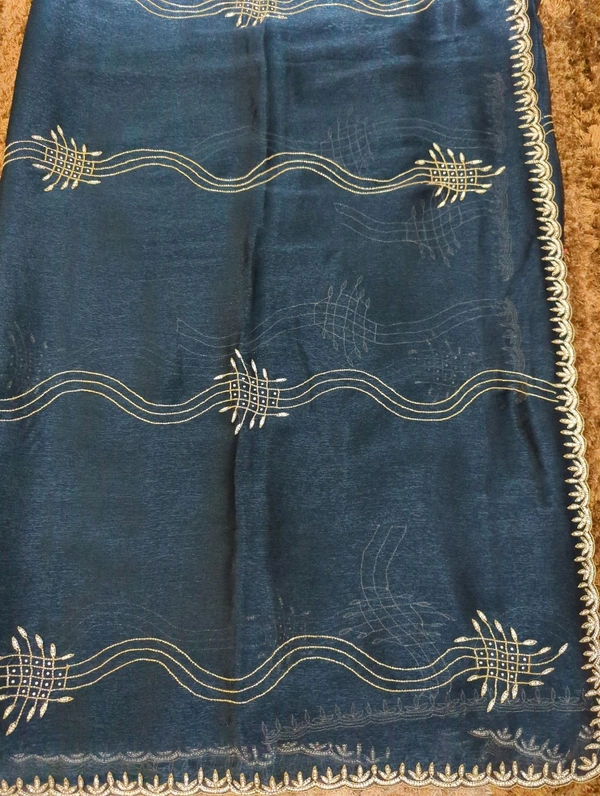 Designer Hand Work Saree - Cyprus