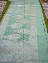 Tusser Mango Designer - green