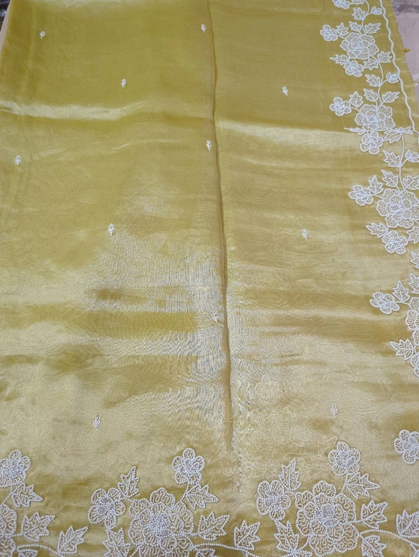 Pure Handloom Tissue Designer  - Picasso