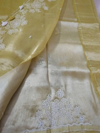 Pure Handloom Tissue Designer  - Picasso