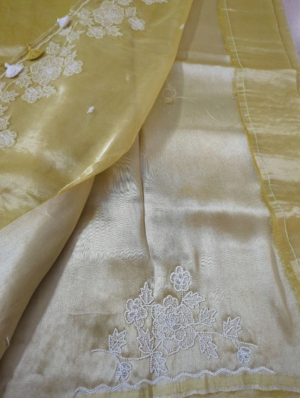 Pure Handloom Tissue Designer  - Picasso