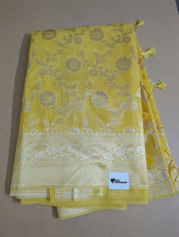 Soft Beneras Weaving  - Gold