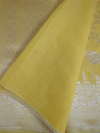 Soft Beneras Weaving  - Gold