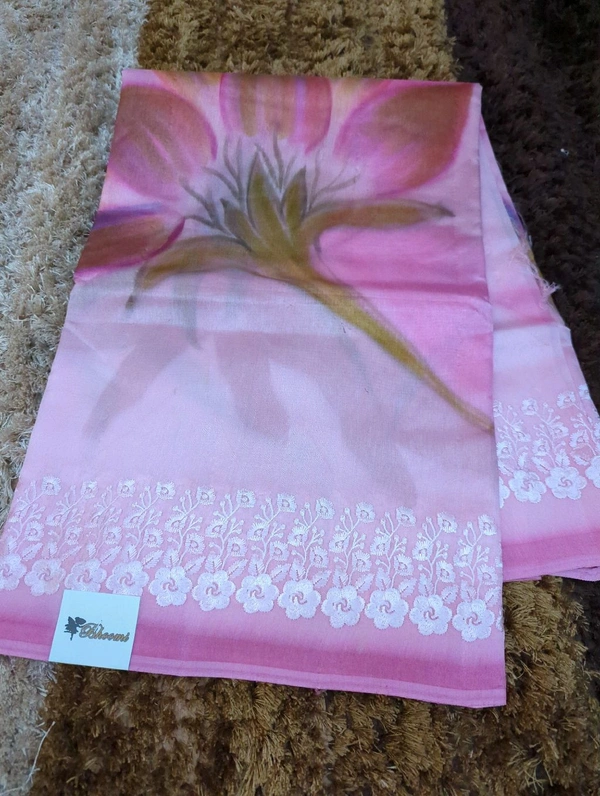 Pure Tusser Mango  - Pink