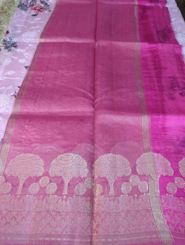 Tusser Mango  - Pink Flamingo