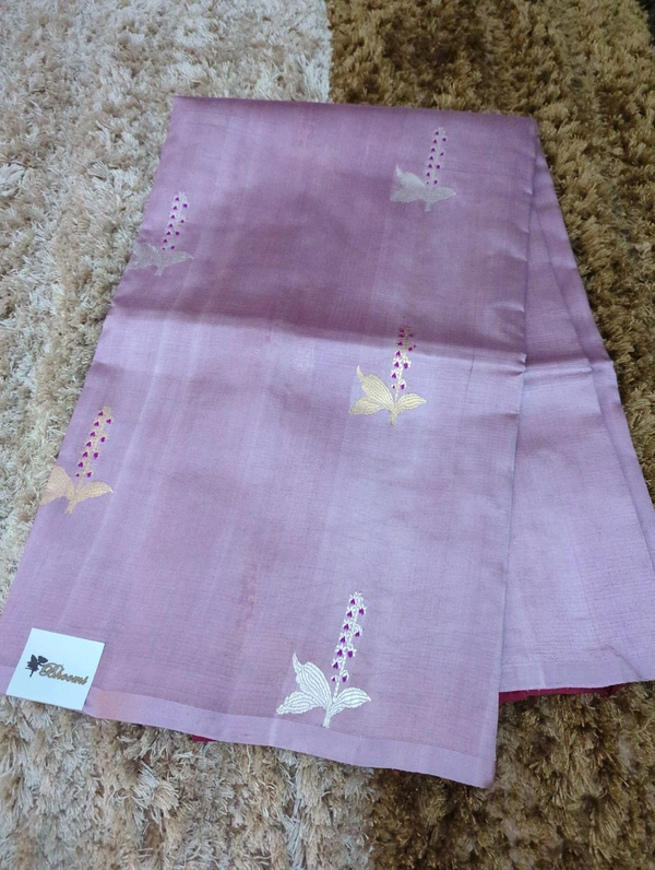 Pure Handloom Raw Mango  - Thistle