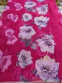 Pure Chiffon Weaving  - pink 1