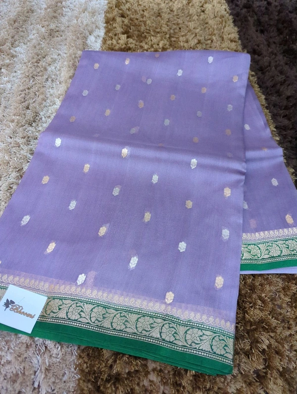 Pure Handloom Organza  - Wisteria