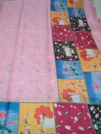 Silk Kota Digital  - Pink Lace