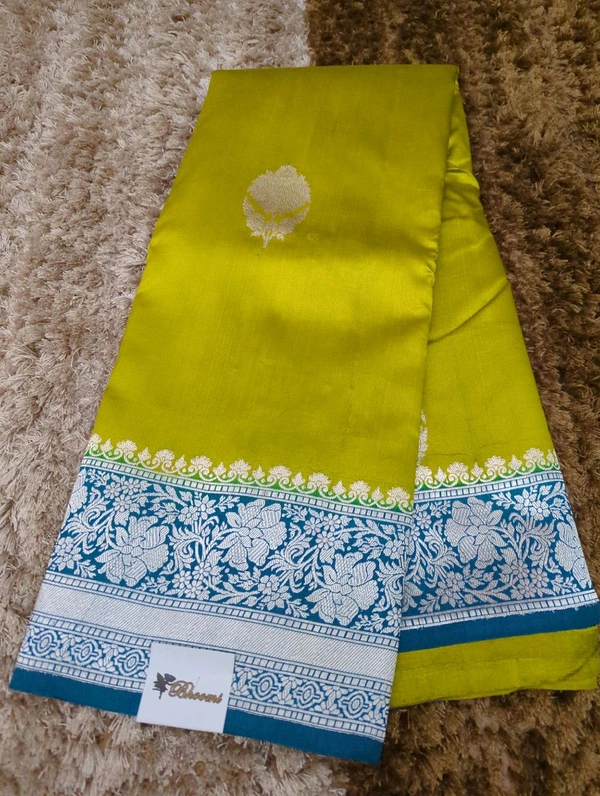 Pure Handloom Raw Mango  - Corn