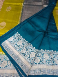 Pure Handloom Raw Mango  - Corn