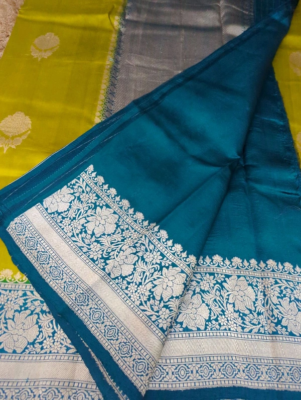 Pure Handloom Raw Mango  - Corn