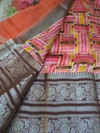 Pure Mango Organza  - Brown