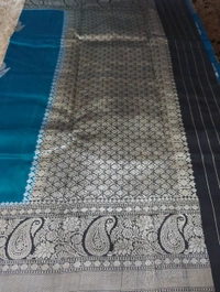 Pure Handloom Raw Mango  - Te Papa Green
