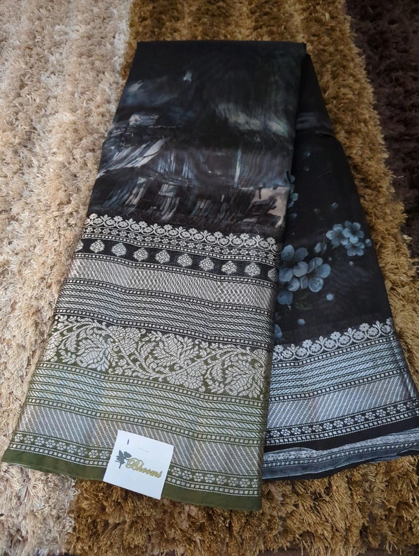 Pure Mango Organza  - Black 1