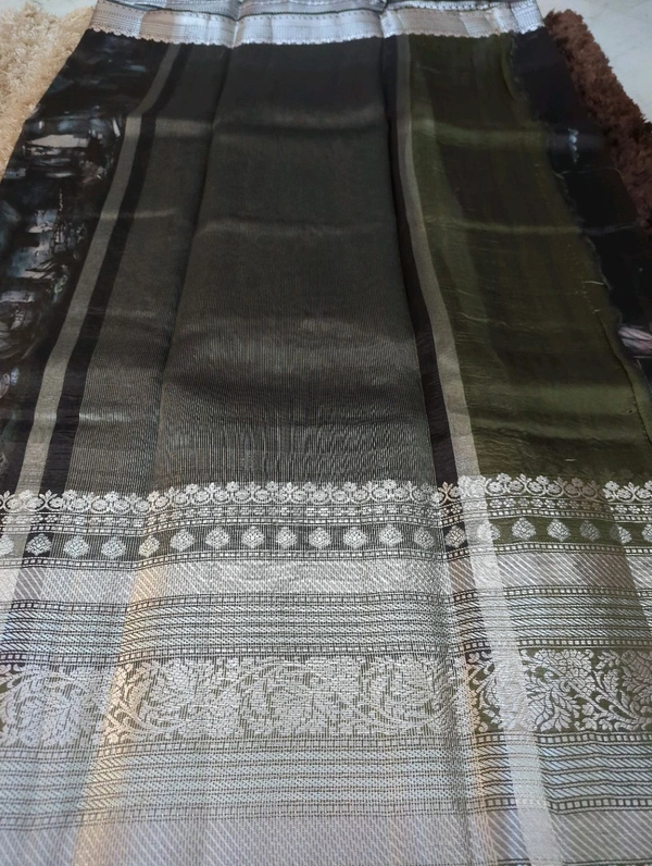 Pure Mango Organza  - Black 1