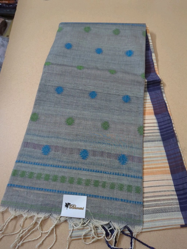 Pure Bengal Cotton  - Gray