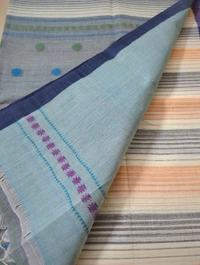 Pure Bengal Cotton  - Gray
