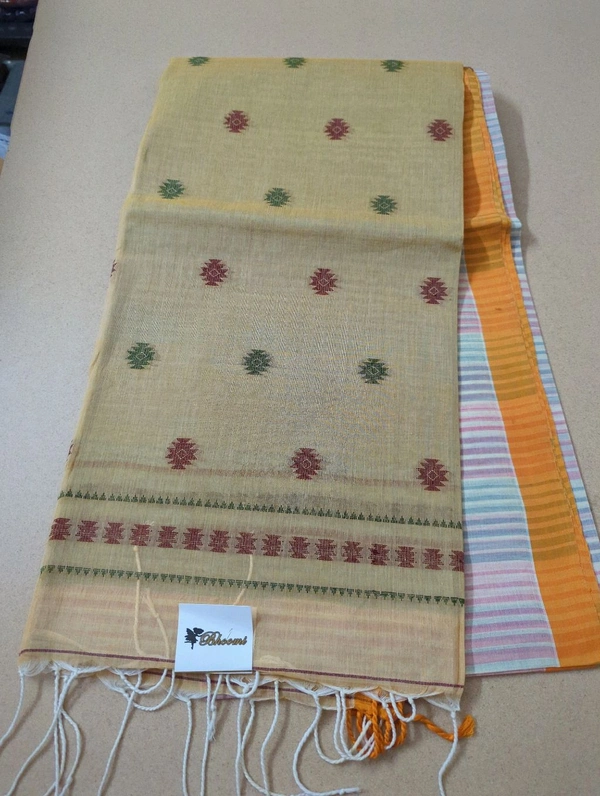 Pure Bengal Cotton  - Olive