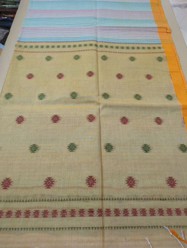 Pure Bengal Cotton  - Olive