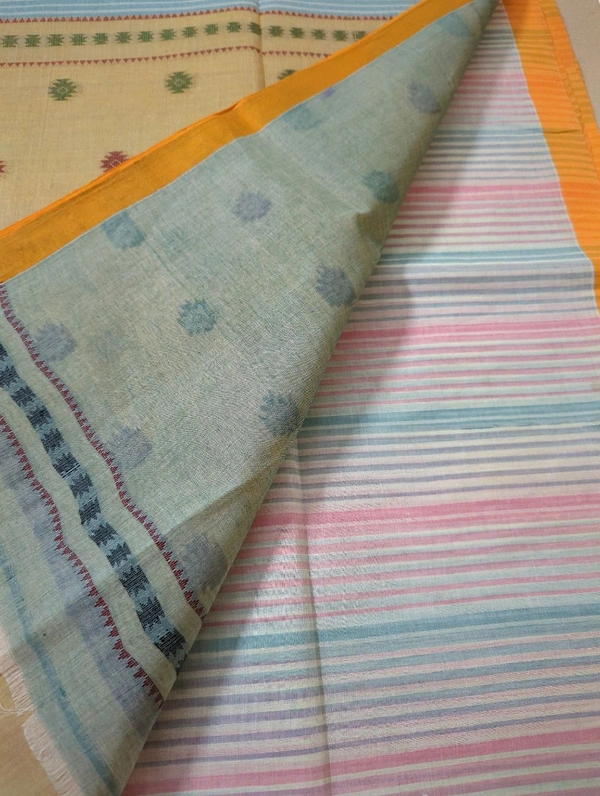 Pure Bengal Cotton  - Olive