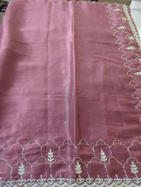 Designer Work Saree - Maroon