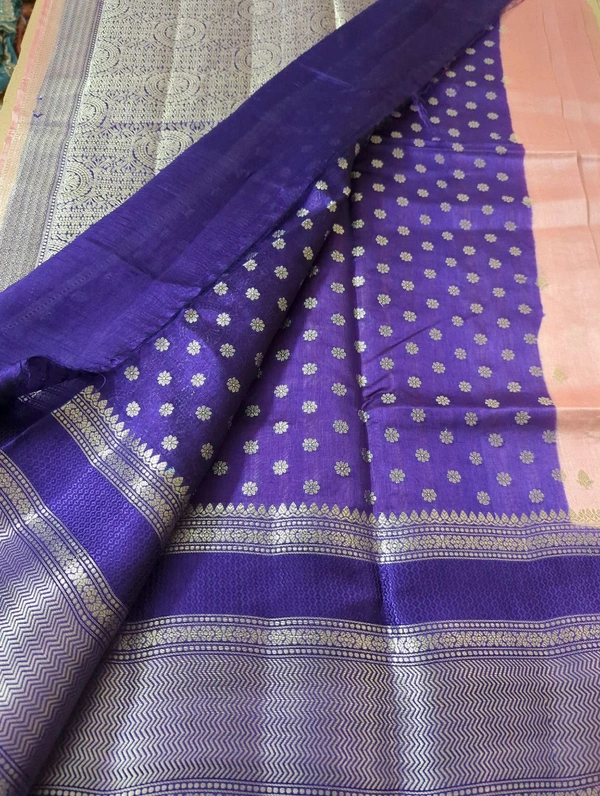 Tusser Mango Saree - Seance