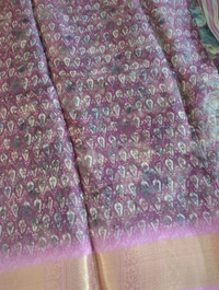 Organza Weaving Digital - Violet Eggplant 10
