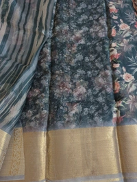 Organza Weaving Digital - Dove Gray 13