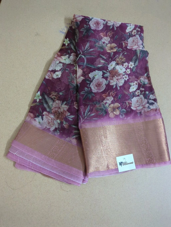 Organza Weaving Digital - Vivid Violet 16