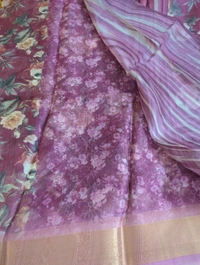 Organza Weaving Digital - Vivid Violet 16