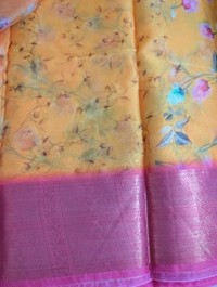 Organza Weaving Digital - Yellow 22