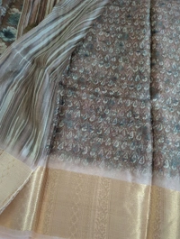 Organza Weaving Digital - Tan 8
