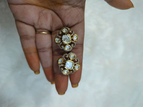 Real Mossonite Designers Studs  - Vz