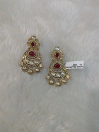 Real Mossonite Statment Earrings  - Vz