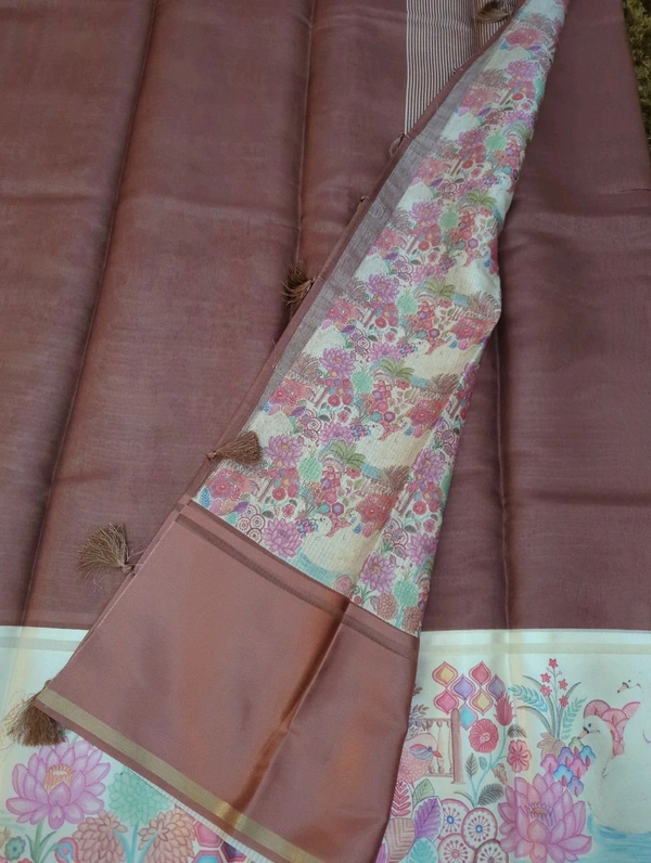 Soft Tusser - Brown