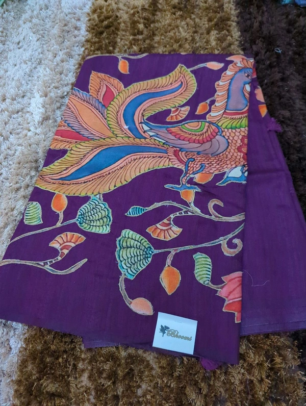 Tusser Applique - Purple