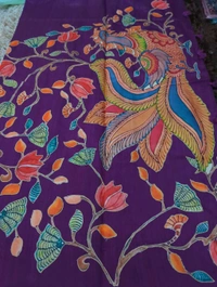 Tusser Applique - Purple