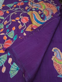 Tusser Applique - Purple