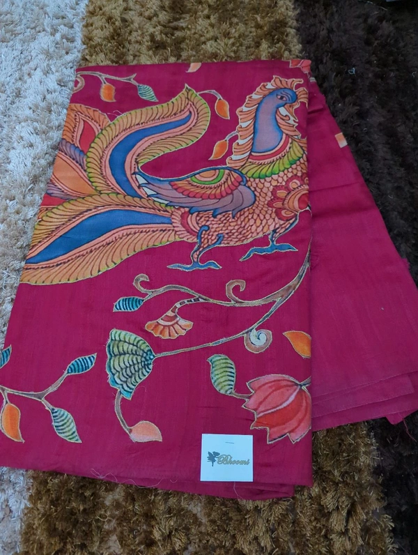 Tusser Applique - pink