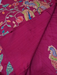 Tusser Applique - pink