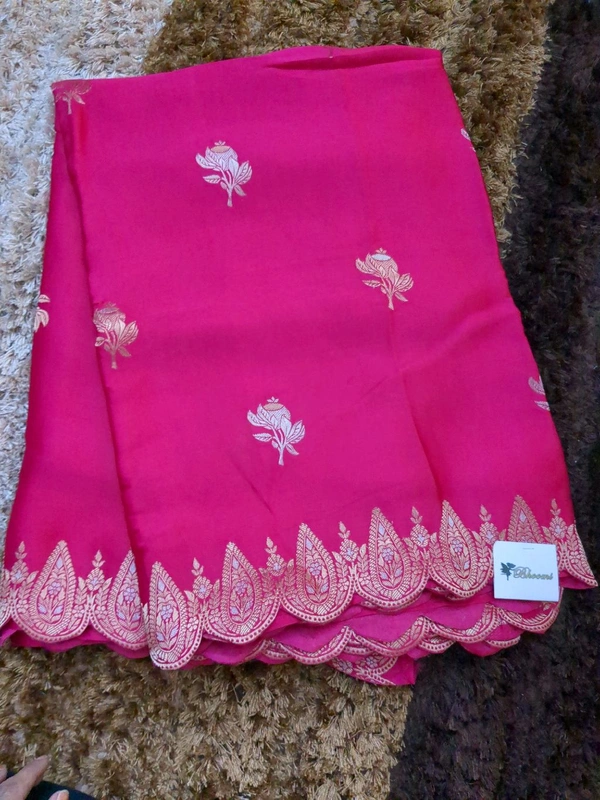 Pure Mushru Weaving  - pink