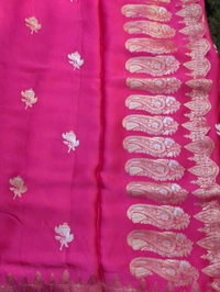 Pure Mushru Weaving  - pink