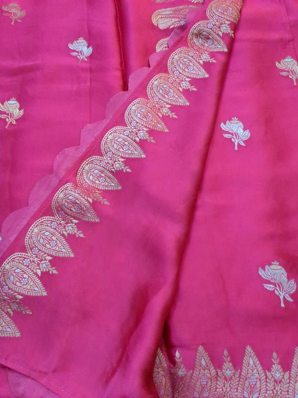Pure Mushru Weaving  - pink