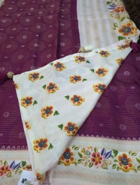 Pure Dola Weaving  - Purple
