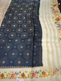 Pure Dola Weaving  - Navy Blue