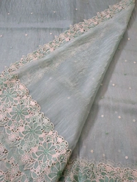 Soft Tissue Organza - Jungle Mist